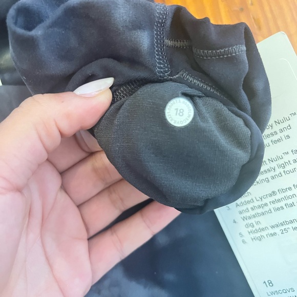 Lululemon HR Align 25”  Size 18 - Picture 5 of 7